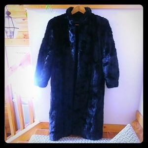 Mink fur coat